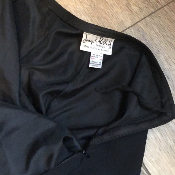 Joseph Ribkoff flowy  black pants VTG SZ 10 EUC - Picture 9 of 10